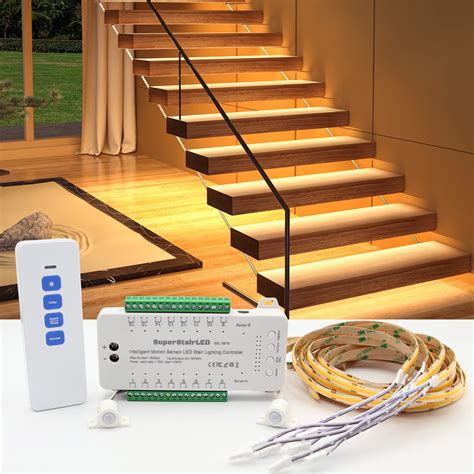 C9 LED LED Lights on Stairs