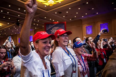 CPAC Attendees Networking