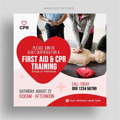 CPR Flyer Template Gallery 2