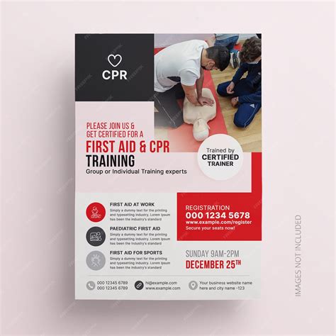 CPR Flyer Template Gallery 4