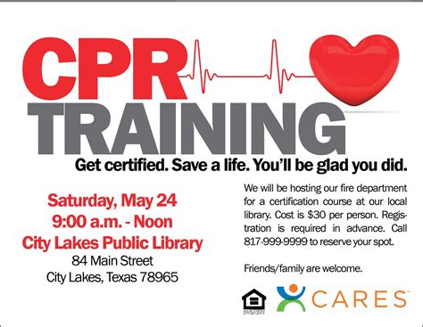 CPR Flyer Template Gallery 6