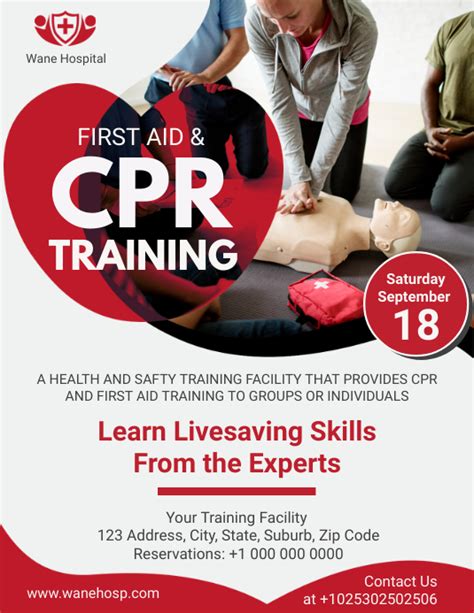 CPR Flyer Template Gallery 9