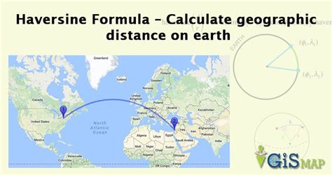 Calculate Distances Using Haversine Formula