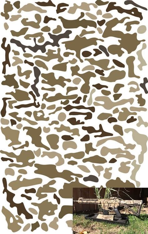 Camo Stencil for Hunting