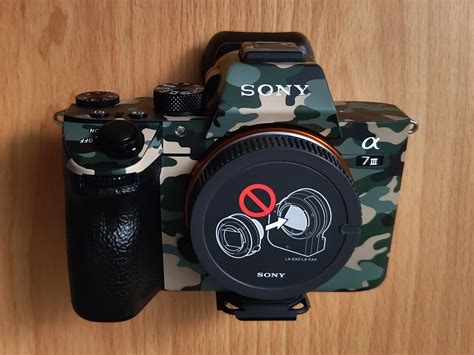 Camouflage Sony A7iii Skin