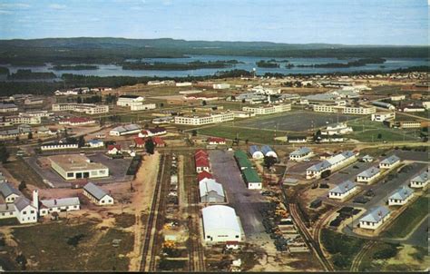 Aerial view of Canadian Forces Base Petawawa