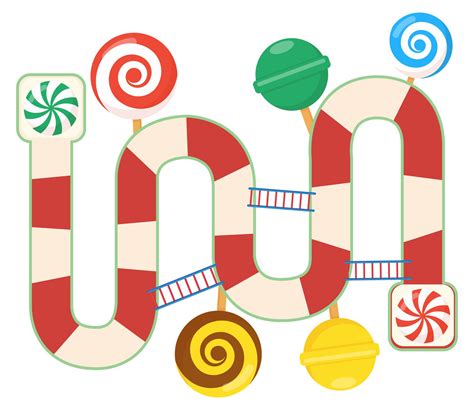 Candyland game pieces printable templates