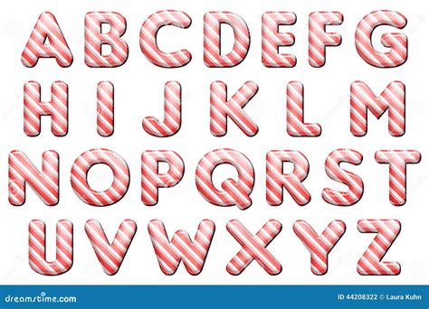 Candyland Letter Templates