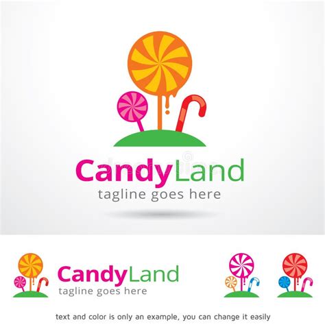 Candyland Logo Template 1