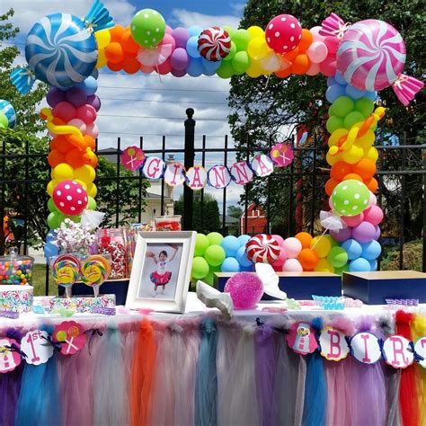 Candyland party decorations