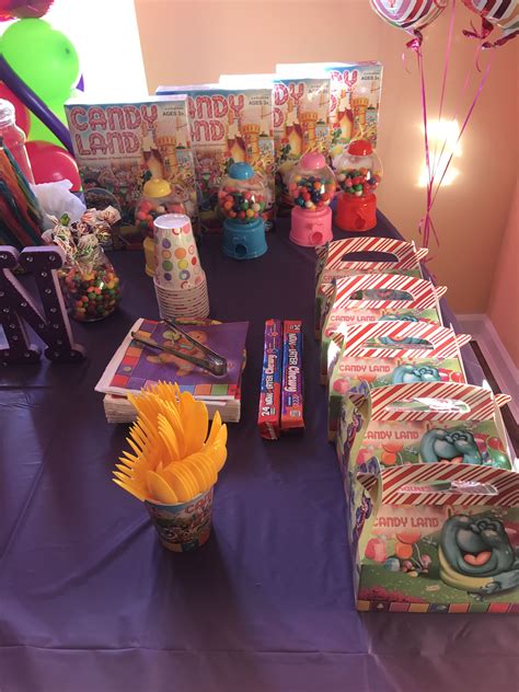 Candyland party favors