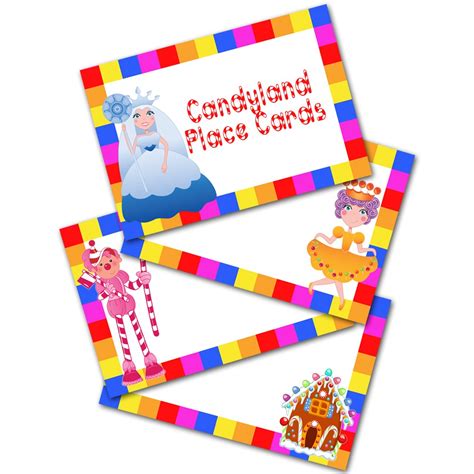 Candyland printable candies