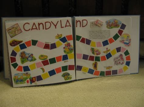 Candyland Scrapbook Pages