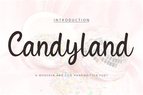 Candyland Uppercase Font