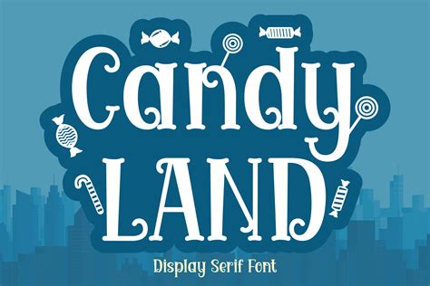 Free printable Candyland letters fonts for DIY projects