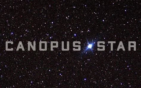 Canopus Star