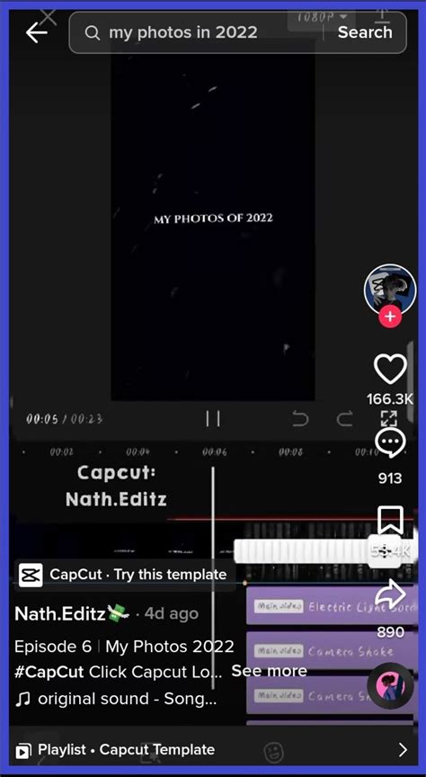 CapCut Template Features for Enhancing TikTok Videos