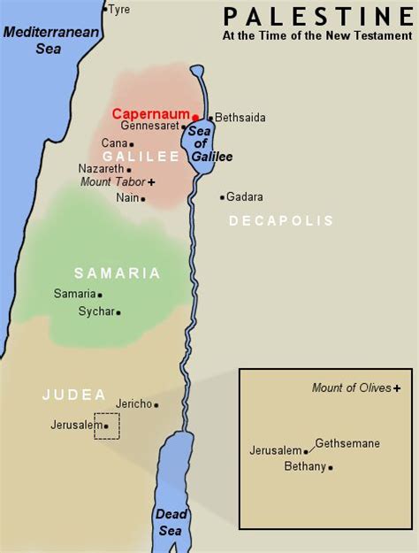 Map of Capernaum