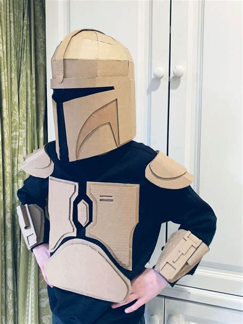 Cardboard Box Mandalorian Armor