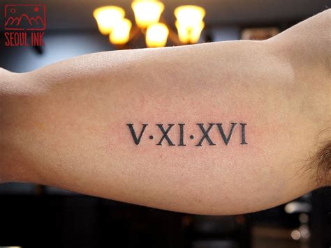 Aftercare and maintenance for Roman numeral tattoos