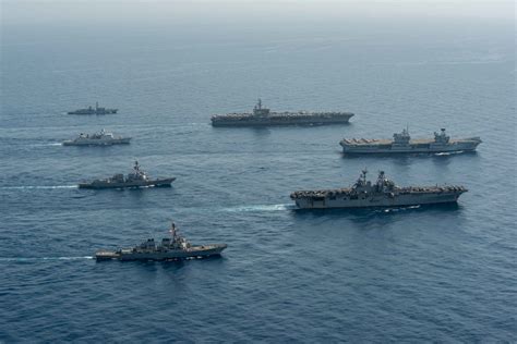 Carrier Strike Group Eight in action