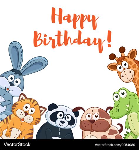 Cartoon Birthday Card