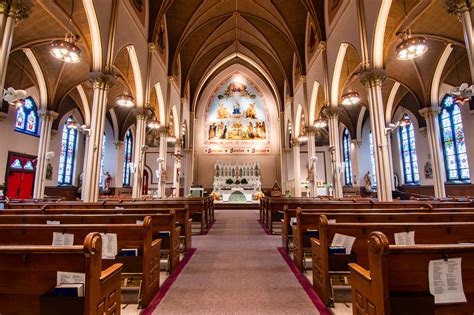 Lincoln Catholic Church Interior