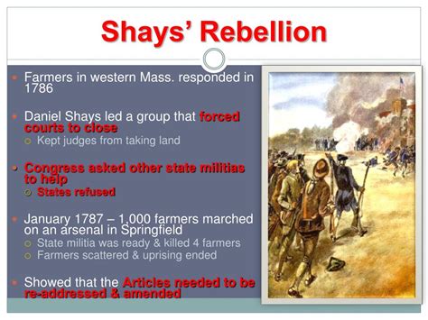 Causes of Shays Rebellion