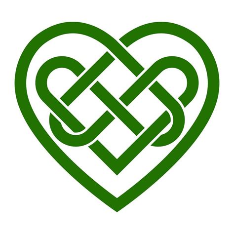 Celtic Heart Knot Design