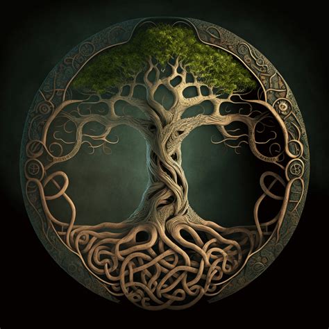 Celtic Tree of Life Tattoos Design 10