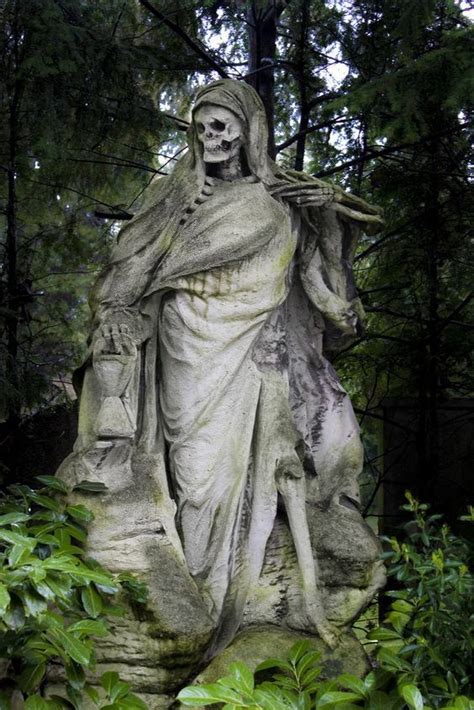 Cemetery Statue