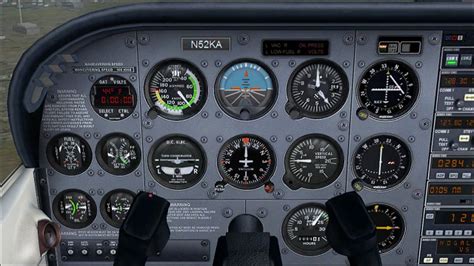 Cessna 172 Instrument Panel Layout