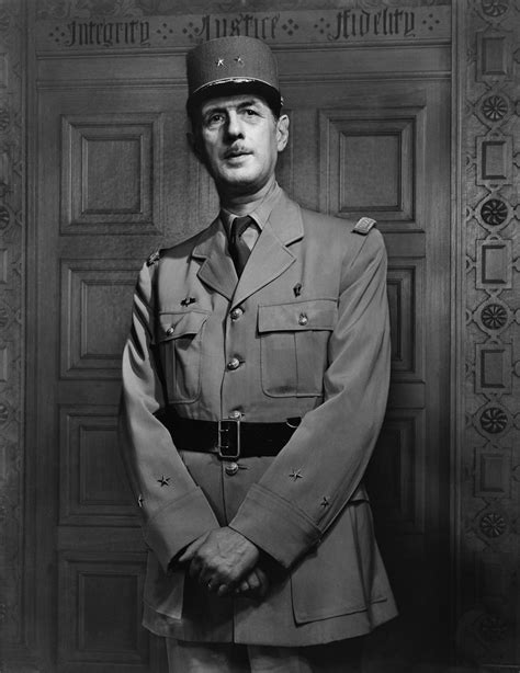 Charles De Gaulle during his early military career