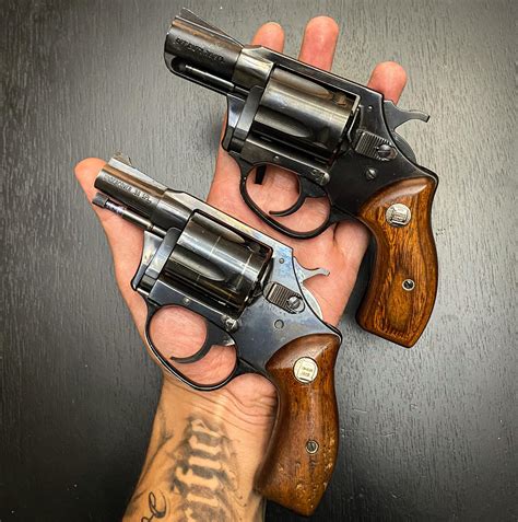 A Charter Arms Undercover revolver, inspired by the Detective Special