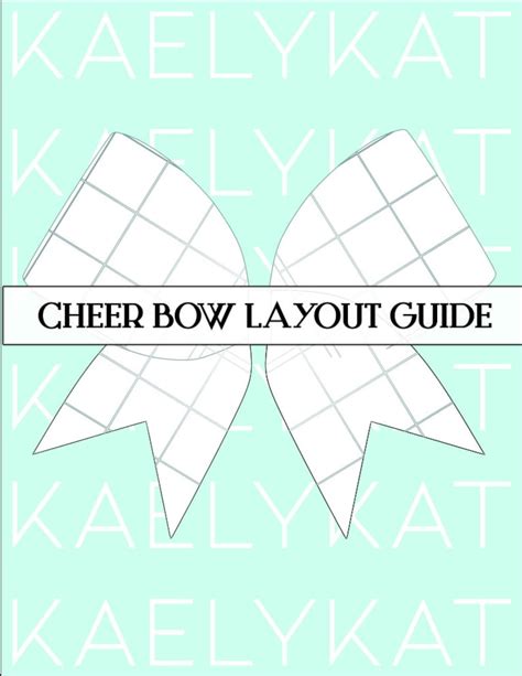 Cheer Bow Template