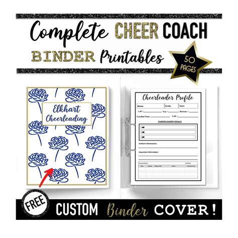 Cheer Coach Binder Printable Example 3