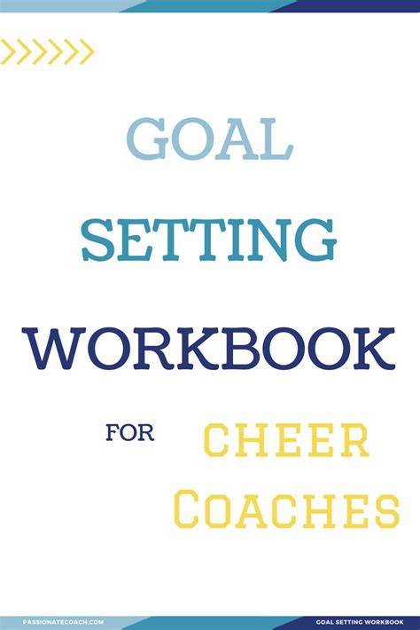 Cheer Coaching Goal Setting