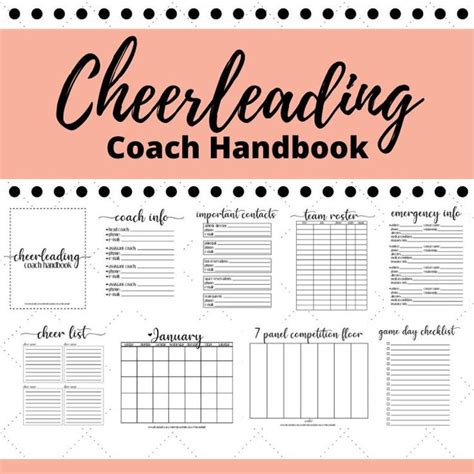 Cheer Coaching Template