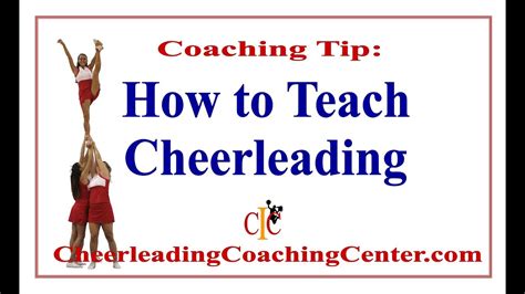 Cheer Coaching Tutorial