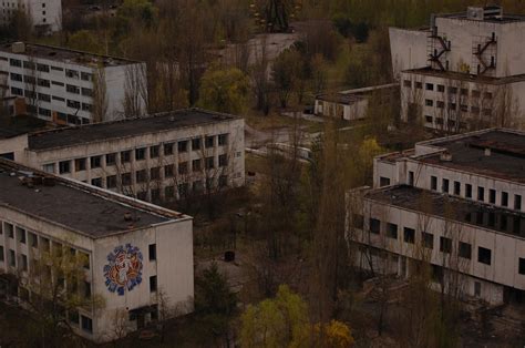 The Chernobyl Exclusion Zone is a 30-kilometer radius around the Chernobyl nuclear power plant.