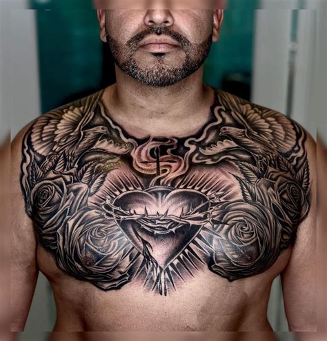 Chest Tattoo Designs For Men Gallery 3