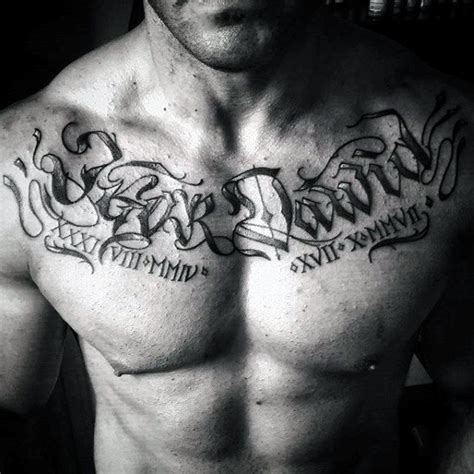 Chest Tattoo Designs For Men Gallery 6