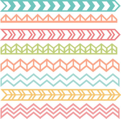 Chevron Pattern Border