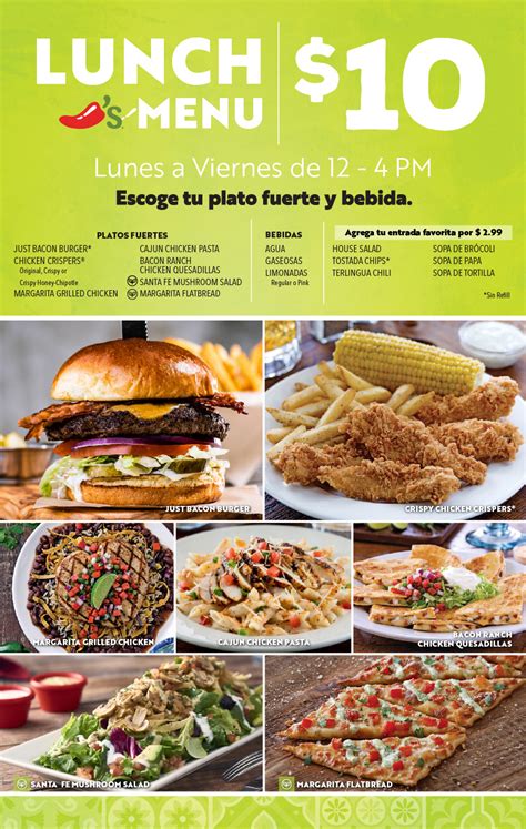 Chili's Food Printable Gallery 9