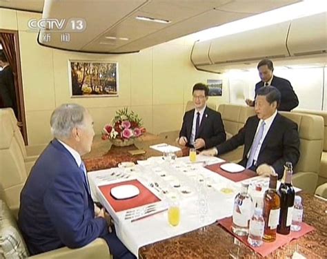 China Presidential Plane Diplomacy