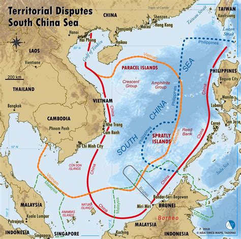 China's South China Sea Map