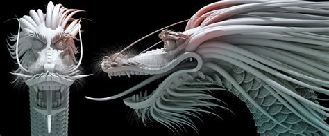 Drawing the Head of a Chinese Dragon