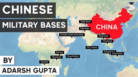 Chinese military bases map