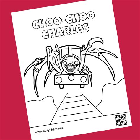 Choo Choo Charles Printable Activities For Kids