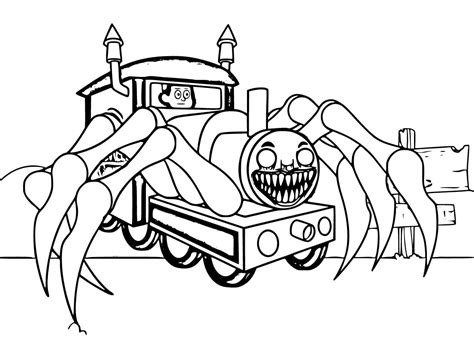 Choo Choo Charles Printable Mazes For Kids